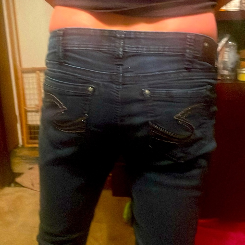 Silver SUKI 33 waist length 31”